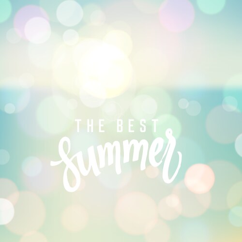Abstract tropical summer background design Vector Image