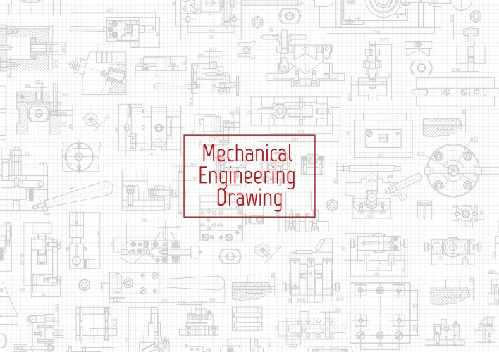 Engineering backgrounds mechanical Royalty Free Vector Image