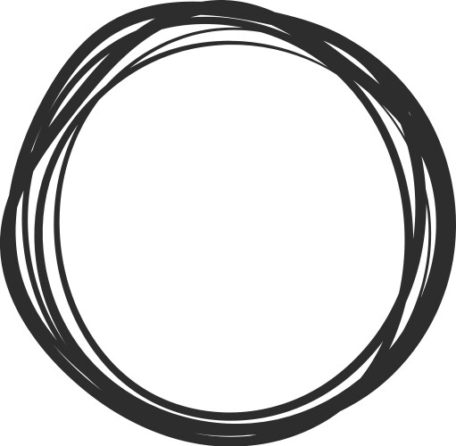 Multiple overlapping circular lines create vector image