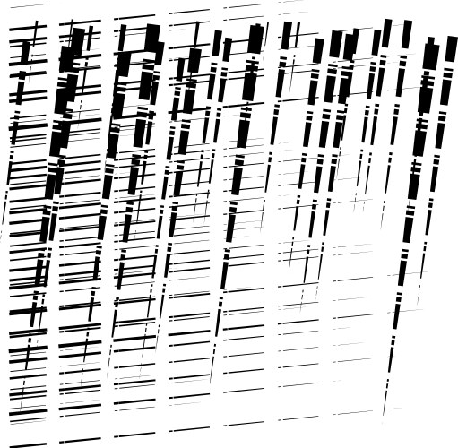 Grid mesh abstract geometric pattern segmented vector image