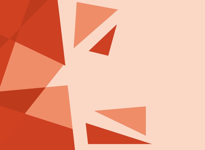 Background design with red abstract patterns vector image