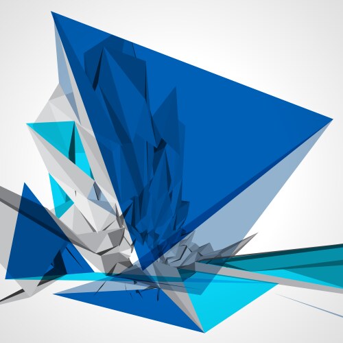 Abstract Shattered Vector Background of cracked shattered glass Royalty Free Vector
