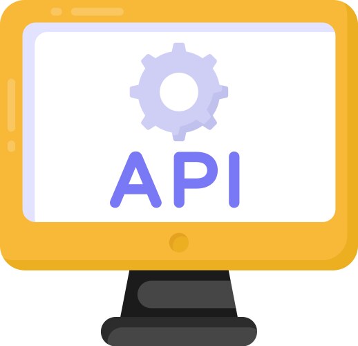Application programming interface vector image