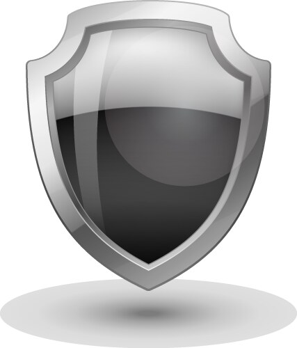 Golden Shield Icon Royalty Free Vector Image - VectorStock