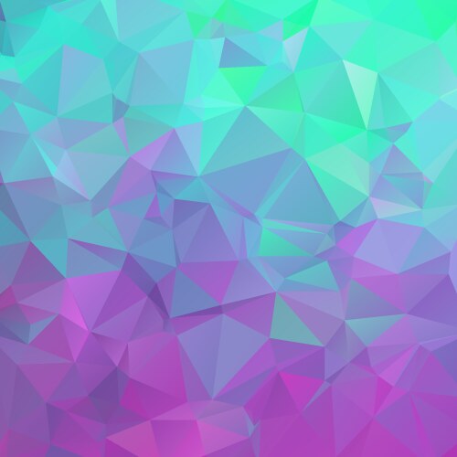 polygonal square background colors from green vector image