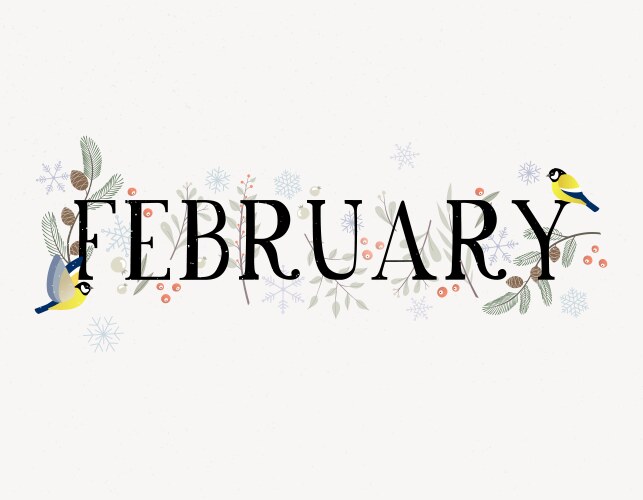 February Header Vector Images (over 2,100)