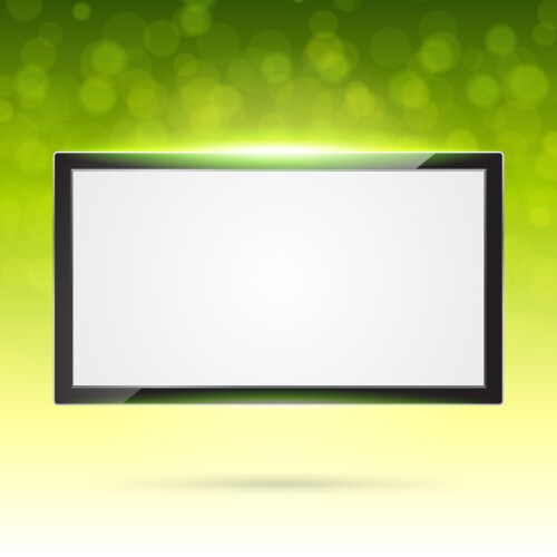 Green leaves round frame Royalty Free Vector Image