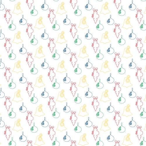 Multicolored abstract pattern with the image vector image
