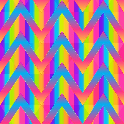 Rainbow triangle seamless pattern Royalty Free Vector Image