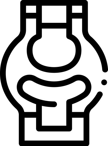 Implement icon thin linear style design isolated vector image