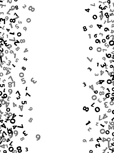 Abstract math number background Royalty Free Vector Image
