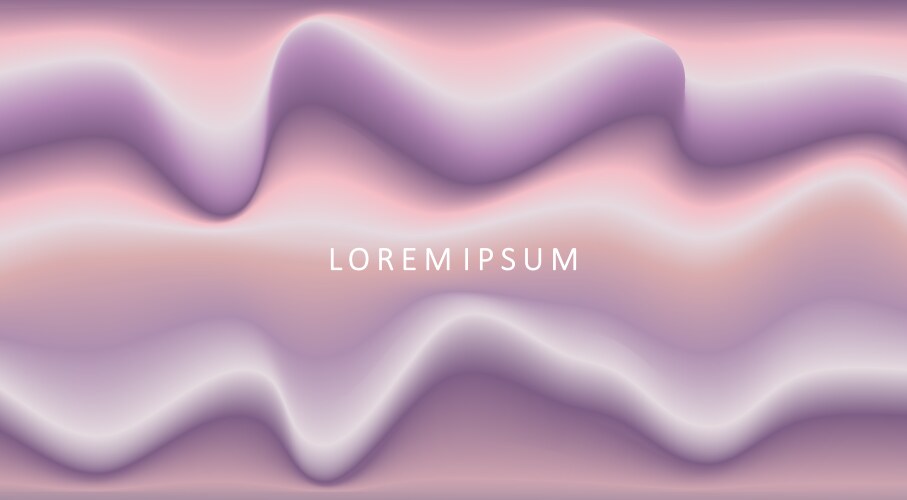 Light background with gradient abstract flowing vector image