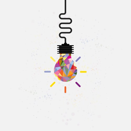 Creative digital abstract colorful logos Vector Image