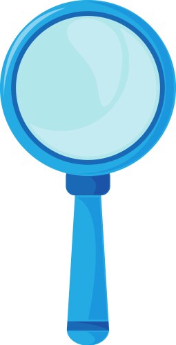 magnifying glass icon vector image