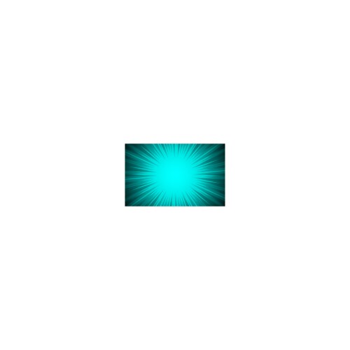 Radial rays background with halftone effect vector image