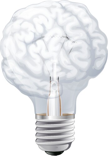 Light bulb Royalty Free Vector Image - VectorStock