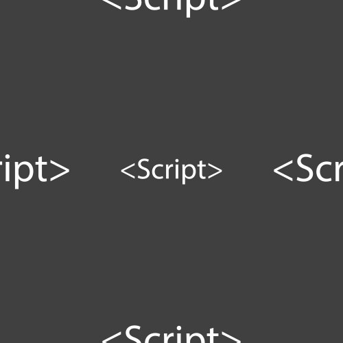 Script sign icon javascript code symbol seamless vektorbild