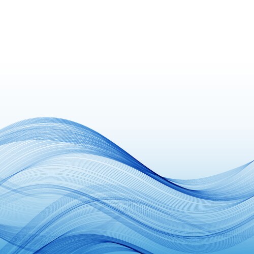 Abstract blue wavy background graphic Royalty Free Vector