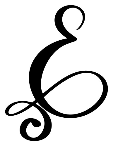 Cursive E Vector Images (over 140)