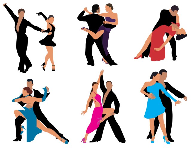 Dancing Royalty Free Vector Image - VectorStock