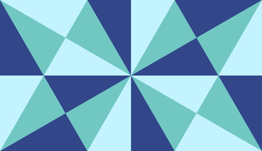 Abstract triangular background seamless pattern vector image