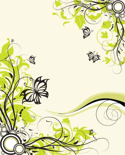 Floral Swirl Element Royalty Free Vector Image Floral Swirl Element Royalty Free Vector Image