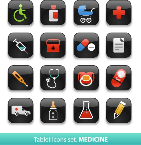 Medicine vector image