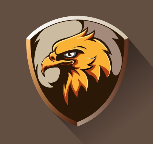 Eagle head Royalty Free Vector Image - VectorStock