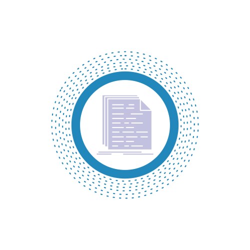Code Script Programming Icon vektorbild