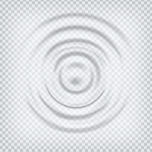 Isometric water surface splash ripple waves Vector Image