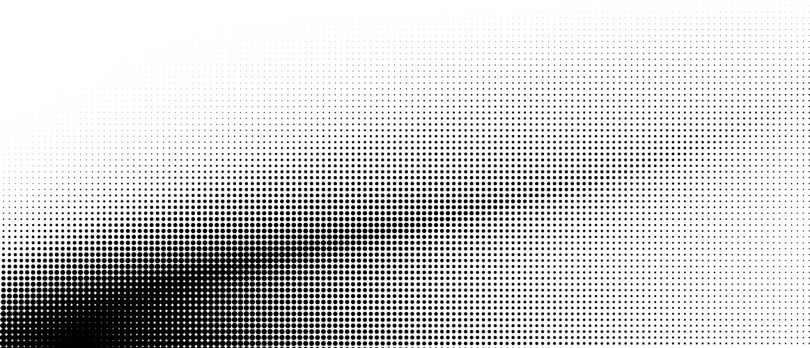 Halftone pattern creating a visual gradient effect vector image