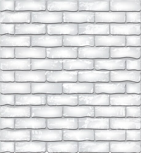 White brick wall Royalty Free Vector Image - VectorStock