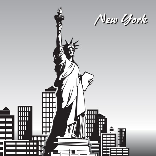 Statue of Liberty Vector Image