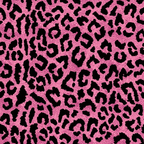 Seamless leopard pattern design animal pink and b Vector Image