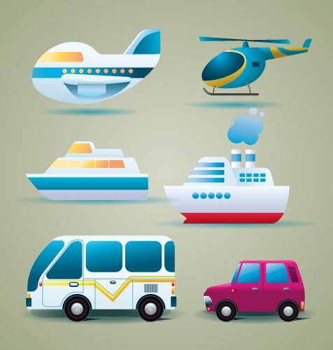 Transportation Vector Signage Road signs Royalty Free Vector Image - VectorStock