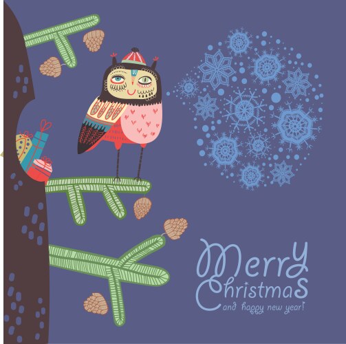 Merry christmas Royalty Free Vector Image - VectorStock