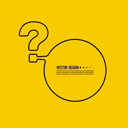 Question mark icon Royalty Free Vector Image - VectorStock