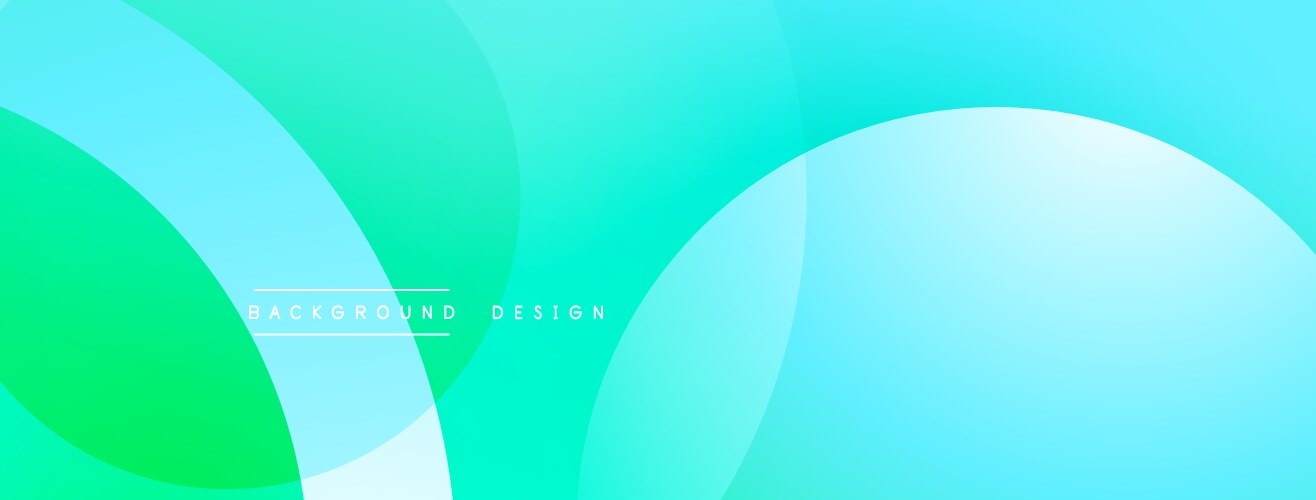 Abstract background features overlapping circles vector image