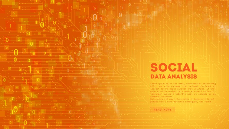 Big data cloud computing blockchain visualiztion vector image