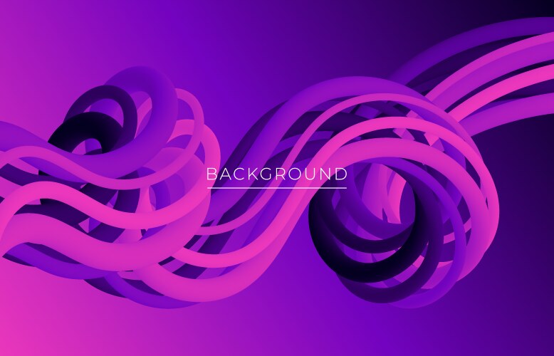 Abstract background with dynamic effect vector image