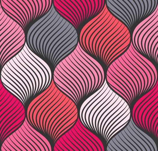 Abstract braid seamless pattern Royalty Free Vector Image