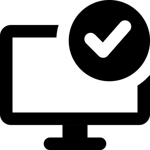 Managing tasks and to-do lists on computer vector image