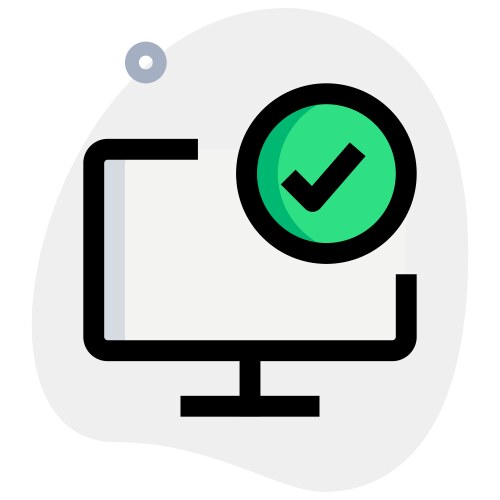 Managing tasks and to-do lists on computer vector image