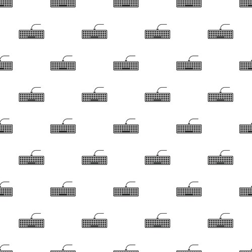 Socket for monitor pattern simple style vector image