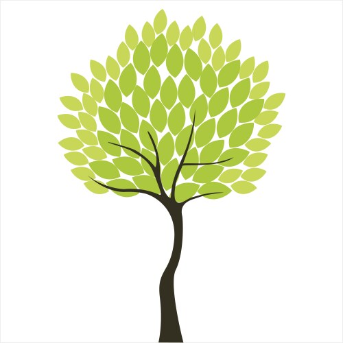 Trees Royalty Free Vector Image - VectorStock