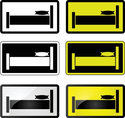 Hotel and Road Signs Vector Images (over 4,300)