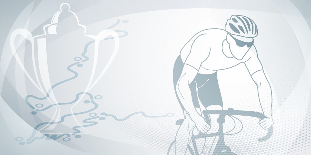 Cycling themed background vector image