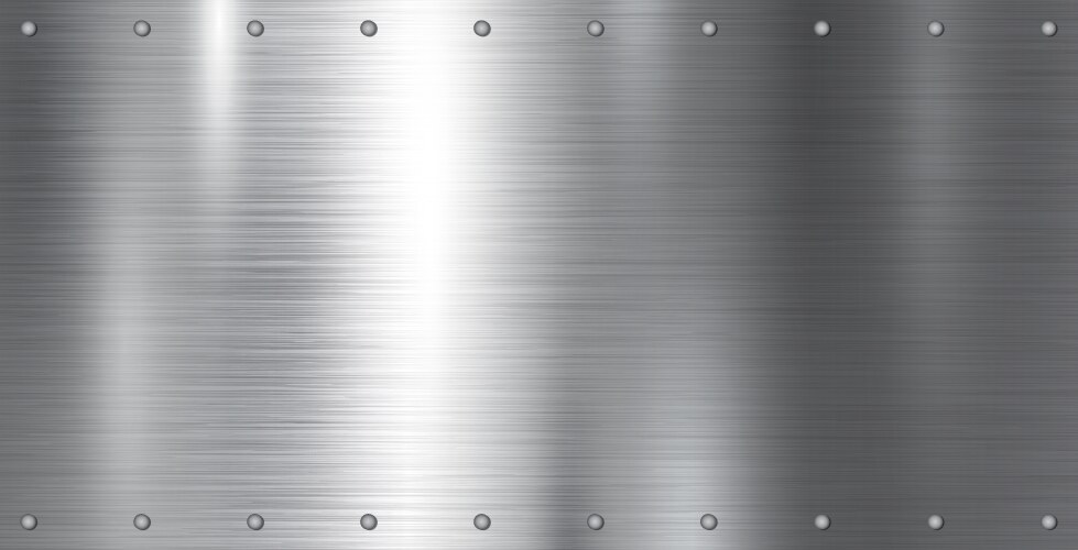 Blue metallic metal texture background Royalty Free Vector