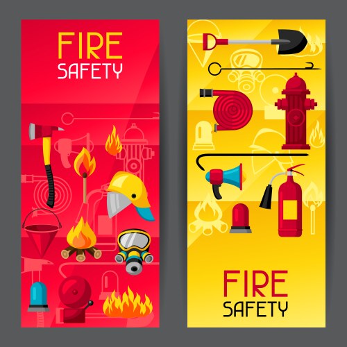 Fire extinguisher firefighting Royalty Free Vector Image