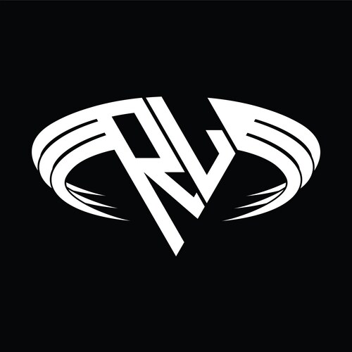 Rl logo letter monogram with triangle shape – Royalty-Free Vector ...